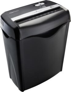 Amazon Basics 6-sheet shredder review