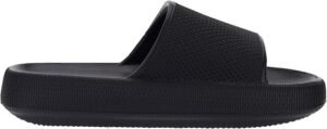 BRONAX pillow slippers for women and men thick sole slides