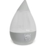 Crane Ultrasonic Teardrop Cool Mist Humidifier for baby nursery and bedroom with automatic shut-off