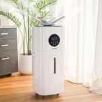 Large Room Whole House Humidifier 5.5 Gallon Top Fill with Dual 360 Nozzles for home 2000 sq ft coverage