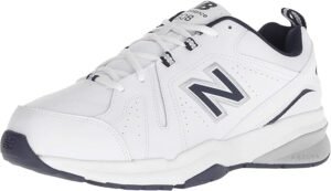 New Balance Men's 608 V5 Casual Comfort Cross Trainer with ABZORB midsole and leather upper