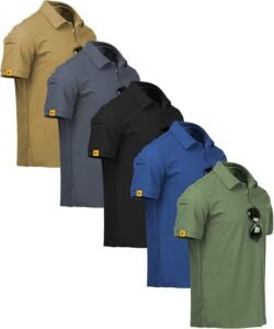 5-Pack Men’s Polo Shirts