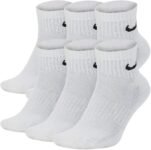 Nike Men's Bag Cotton Quarter Cut Socks
