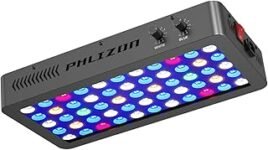 Phlizon 165W Full Spectrum Aquarium LED Light with daisy chain for coral and plants