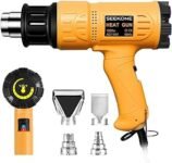 SEEKONE heat gun 1800W with nozzles and variable temperature control