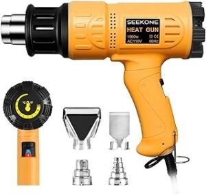 SEEKONE Heat Gun 1800W Review