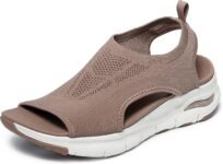 Skechers Women’s Arch Fit City Catch Slip-On Sandals