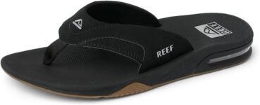 REEF Fanning Men's Bottle Opener Flip Flop with arch support and water-friendly design