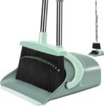 broom and dustpan set with long handle