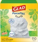 13 gallon tall kitchen trash bags