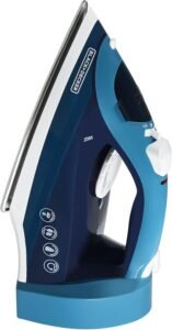 BLACK+DECKER Steam Iron with Retractable Cord