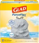 Glad tall kitchen garbage bags