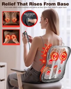 Shiatsu Back Massager with Heat
