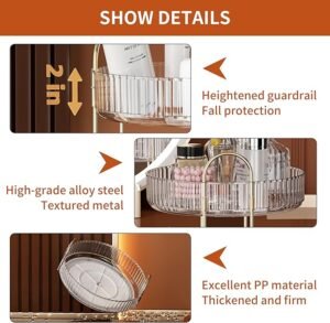 Rotating Makeup Organizer