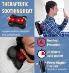 Zyllion Shiatsu Back and Neck Massager with Heat