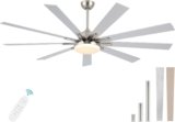 72 Inch Ceiling Fan with Light and Remote Control — Upgrade Your Home’s Comfort & Style