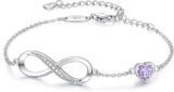 CDE Infinity Heart Birthstone Bracelet Review: The Sterling Silver Gift She’ll Never Forget
