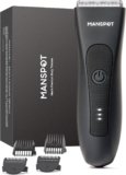 ✂️ MANSPOT Groin & Body Hair Trimmer – Safe, Smooth Grooming for Men (Waterproof, 4 Guards, 90-Min Battery)