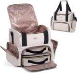 Large Makeup Cosmetic Bag Review — The Double-Layer Organizer You’ll Actually Use Every Day