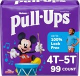 🚼 Pull-Ups Boys’ Potty Training Pants, 4T-5T – Stress-Free Training for Growing Toddlers