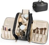 Travel Makeup Bag Review — The Large-Capacity Organizer with a Smart Vertical Brush Holder